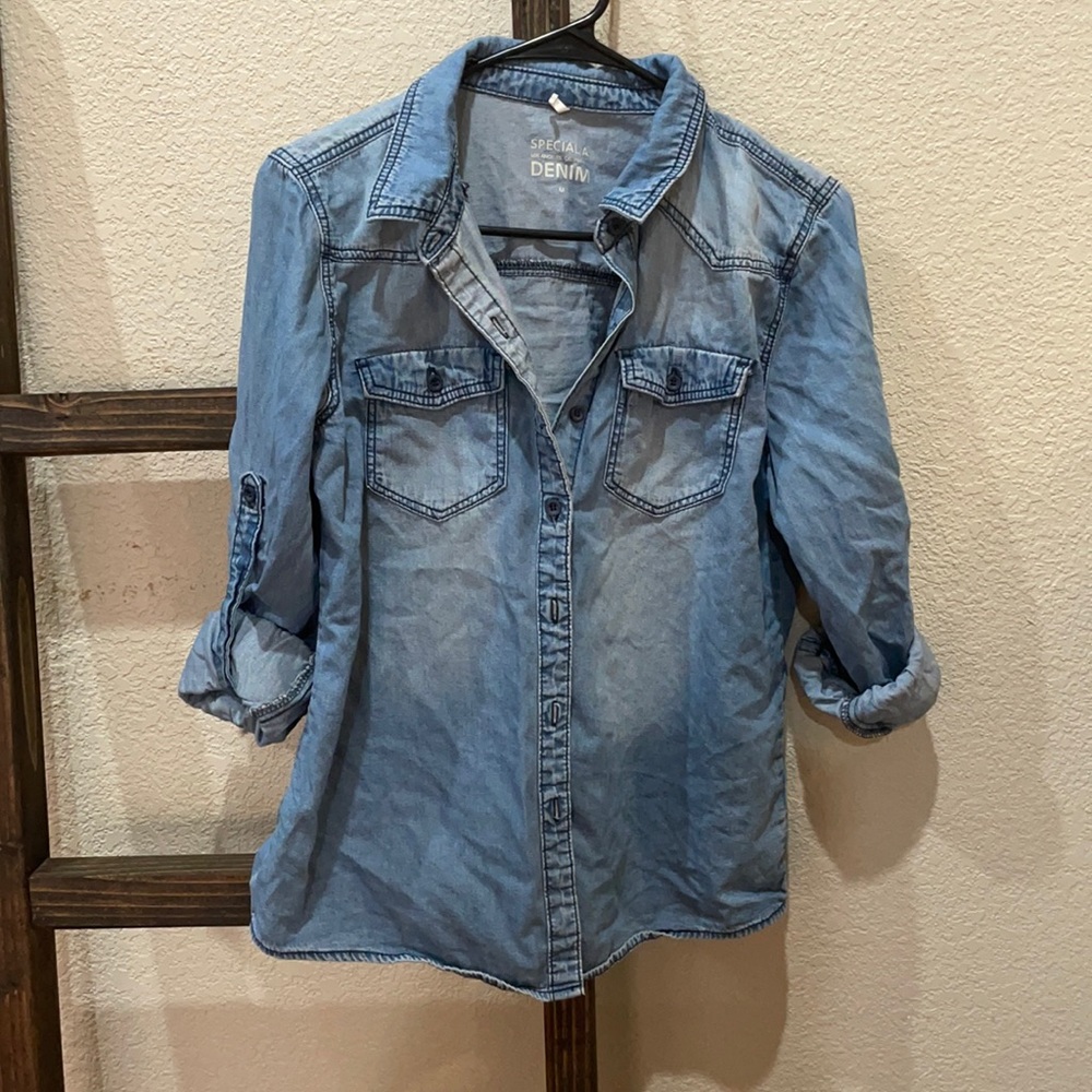 Basic Denim top!